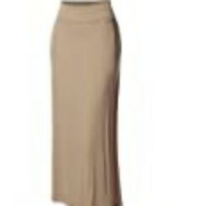 Emma. Women's Stylish Fold Over Flare Skirt